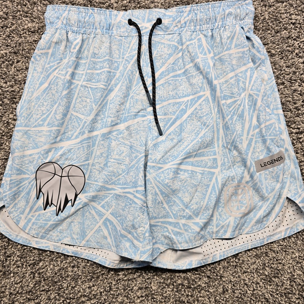 Legends Luka 7" Shorts Athletic Collaboration with Overtime Shorts Sz Small Men